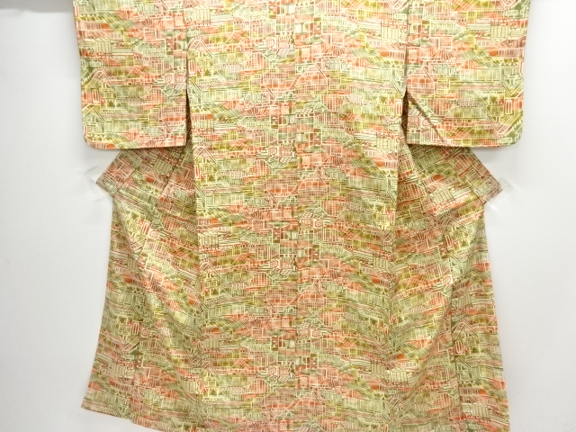 Komon Kimono Synthetic fiber